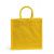 Джутовая сумка "This is my green bag" жёлтая Джутовая сумка "This is my green bag" жёлтая